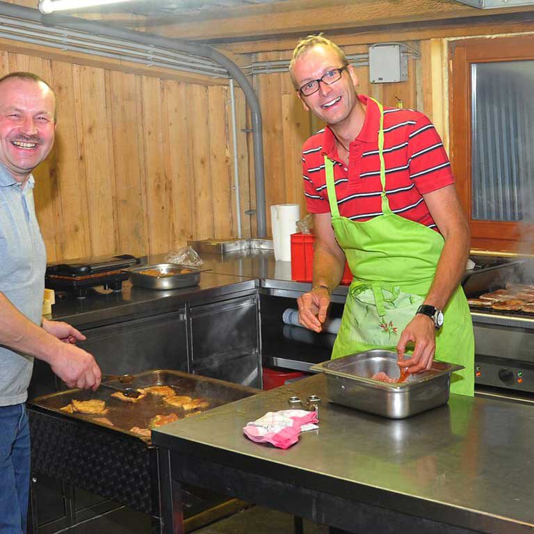 Grillen für Catering