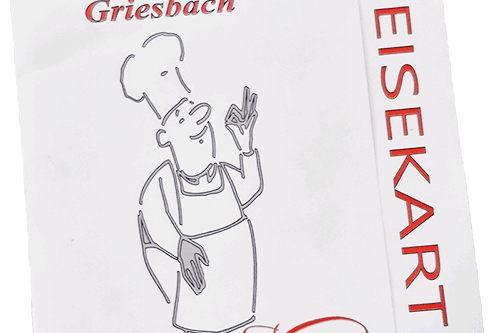 Foto Speisekarte Gasthaus Kastner